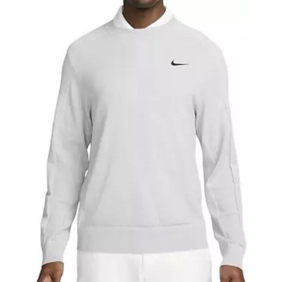 NEW MEN'S 2XL Nike Tiger Woods TW Knit Golf Pullover Sweater DR5291-077 - Picture 1 of 4